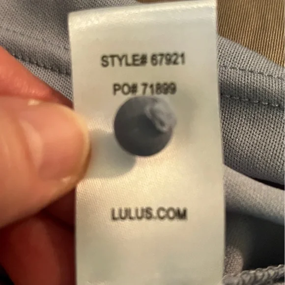 Lulu's Blue Polka Dot Mini Dress - Picture 16 of 16